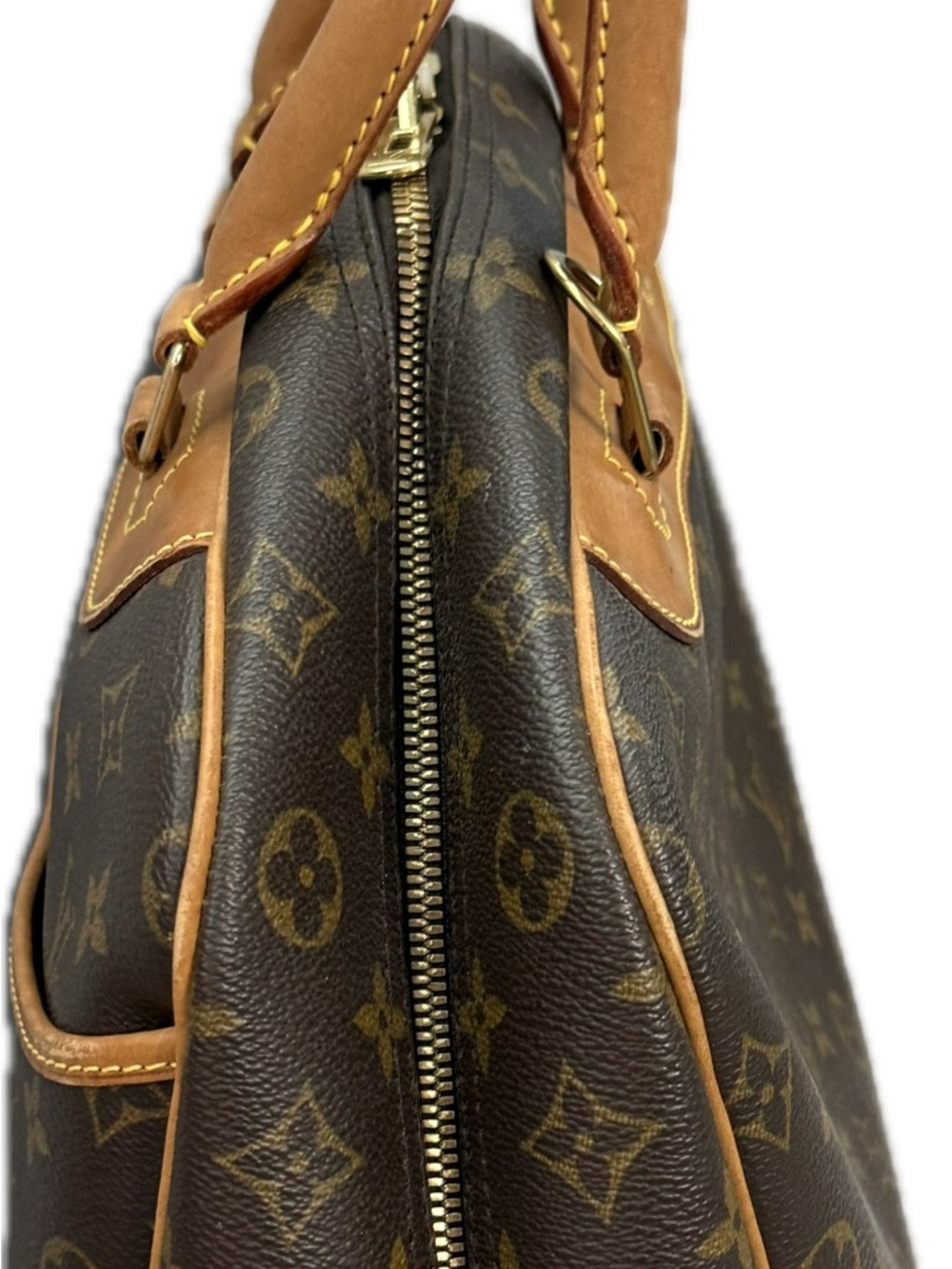 Louis Vuitton Monogram Deauville with Vachetta UNISEX hardware for strap NI - Picture 7 of 11